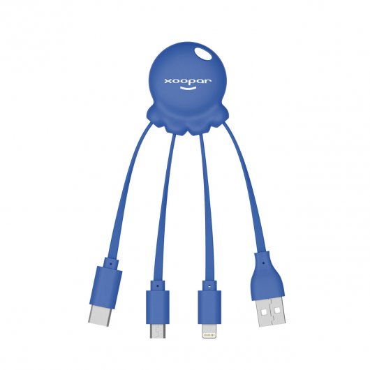 Xoopar Octopus Charging Cable Blue